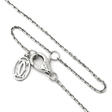 カルティエ Cartier ダムール XS B7224515 ホワイトゴールド K18WG ダイヤモンド ネックレス ダイヤモンド 18K 750 WG