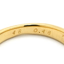 カルティエ Cartier トリニティ ソリテール ダイヤリング ホワイトゴールドXイエローゴールドXピンクゴールド K18WG K18YG K18PG ダイヤモンド #48(JP8) リング 指輪 スリーカラー ラウンドブリリアントカット 7.5号