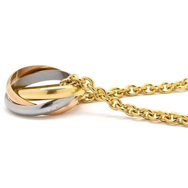 カルティエ Cartier ベビートリニティ B7006600 イエローゴールド×ホワイトゴールド×ピンクゴールド K18YG K18WG K18PG ネックレス 18金 18K スリーカラー