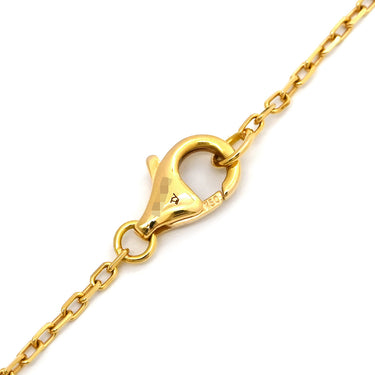 カルティエ Cartier ドゥーブルC ダイヤ B7219300 イエローゴールド K18YG ダイヤモンド ネックレス イエローゴールド 750 K18 18金 YG ダイヤモンド