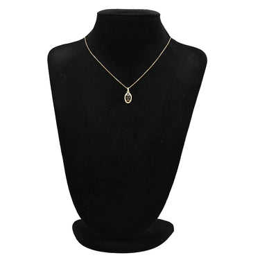 カルティエ Cartier ドゥーブルC ダイヤ B7219300 イエローゴールド K18YG ダイヤモンド ネックレス イエローゴールド 750 K18 18金 YG ダイヤモンド