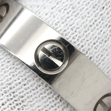 カルティエ Cartier ラブリング B4084700 ホワイトゴールド K18WG #53(JP13) リング 指輪 LOVE Ring 750 18K WG 18金 12号