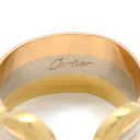 カルティエ Cartier 2Cリング トリニティ イエローゴールドXピンクゴールドXホワイトゴールド K18PG K18YG K18WG #52(JP12) リング 指輪 ドゥーブルC スリーカラー 750 18K 12.5号