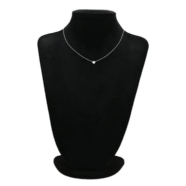 ティファニー Tiffany & Co バイザヤード シングルダイヤモンド ペンダント プラチナシルバー Pt950 ダイヤモンド ネックレス T&Co. 1P 1石 1粒 ソリテール Pt950 エルサペレッティ