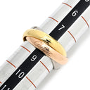 カルティエ Cartier トリニティ クラシック 5Pダイヤ ホワイトゴールド×イエローゴールド×ピンクゴールド K18WG K18YG K18PG ダイヤモンド #48(JP8) リング 指輪 3カラー 3連 18K 750 5石 8号