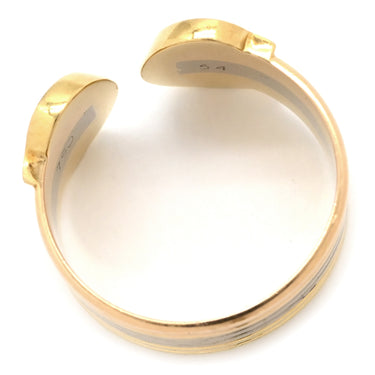 カルティエ Cartier 2Cリング トリニティ イエローゴールドXピンクゴールドXホワイトゴールド K18PG K18YG K18WG #54(JP14) リング 指輪 ドゥーブルC スリーカラー 750 18K 13号