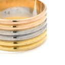 カルティエ Cartier 2Cリング トリニティ イエローゴールドXピンクゴールドXホワイトゴールド K18PG K18YG K18WG #54(JP14) リング 指輪 ドゥーブルC スリーカラー 750 18K 13号