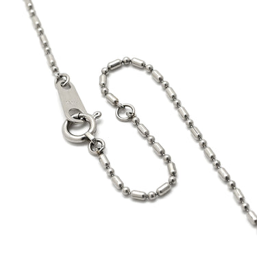 ノンブランド NON BRAND ブルーサファイア ダイヤ ブルー×プラチナシルバー Pt900 サファイア ダイヤモンド Pt850(チェーン) ネックレス Pt900 プラチナム 青 フラワーモチーフ 1.85ct PT ダイヤモンド