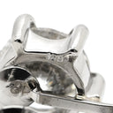 ノンブランド NON BRAND 一粒ダイヤモンド プラチナシルバー Pt900 ダイヤモンド イヤリング ラウンドブリリアントカット 6本爪 1.5カラット プラチナム