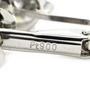 ノンブランド NON BRAND 一粒ダイヤモンド プラチナシルバー Pt900 ダイヤモンド イヤリング ラウンドブリリアントカット 6本爪 1.5カラット プラチナム