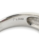 ノンブランド NON BRAND ルビー 0.77ct ダイヤリング プラチナシルバー Pt900 ルビー ダイヤモンド リング 指輪 レッド 赤 1石 ダイヤモンド 指輪 16号