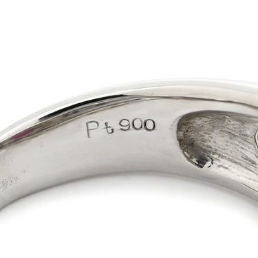 ノンブランド NON BRAND ルビー 0.77ct ダイヤリング プラチナシルバー Pt900 ルビー ダイヤモンド リング 指輪 レッド 赤 1石 ダイヤモンド 指輪 16号