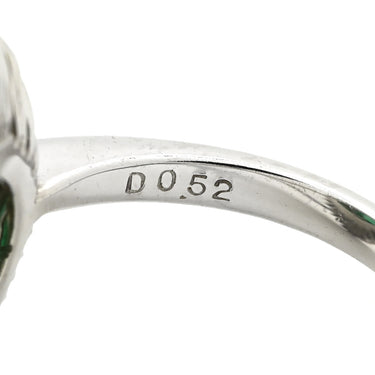 ノンブランド NON BRAND エメラルド ダイヤモンド リング プラチナシルバー Pt900 エメラルド ダイヤモンド リング 指輪 グリーン 緑 スクエア 1.80ct プラチナム 12号