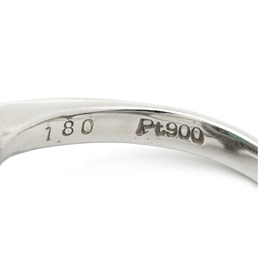 ノンブランド NON BRAND エメラルド ダイヤモンド リング プラチナシルバー Pt900 エメラルド ダイヤモンド リング 指輪 グリーン 緑 スクエア 1.80ct プラチナム 12号