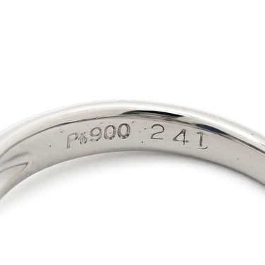 ノンブランド NON BRAND サファイア ダイヤ ブルー×プラチナシルバー Pt900 サファイア ダイヤモンド リング 指輪 2.41ct オーバルカット Pt900 プラチナム ブルー 青 メレ パヴェダイヤ 9号