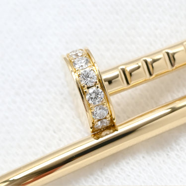 カルティエ Cartier ジュストアンクル SM ダイヤモンド B6066115 イエローゴールド K18YG ダイヤモンド #15 ブレスレット 750 18K YG