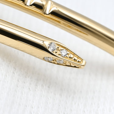 カルティエ Cartier ジュストアンクル SM ダイヤモンド B6066115 イエローゴールド K18YG ダイヤモンド #15 ブレスレット 750 18K YG