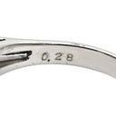 ノンブランド NON BRAND スターサファイア 4.39ct ダイヤモンド プラチナシルバー Pt900 サファイア ダイヤモンド リング 指輪 青 ブルー プラチナ900 オーバルカボションカット 1石 16.5号