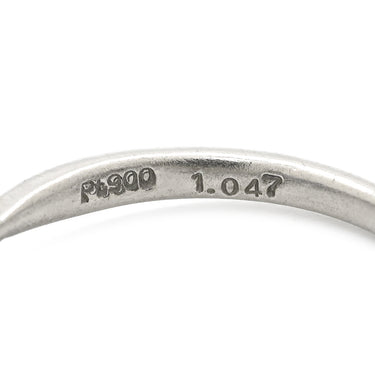 ノンブランド NON BRAND ブルーサファイア 1.047ct ダイヤ 0.21ct ブルー×プラチナシルバー Pt900 サファイア ダイヤモンド リング 指輪 青 Pt900 プラチナ オーバルミックスカット 11号