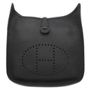 エルメス HERMES エヴリン3 PM ブラック トリヨンクレマンス ショルダーバッグ シルバー金具 黒