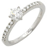 ロイヤルアッシャー ROYAL ASSCHER DIAMOND エラ ブライダル ERA688 プラチナシルバー Pt950 ダイヤモンド リング 指輪 ダイヤ ソリティア ハーフエタニティ Pt950 6号