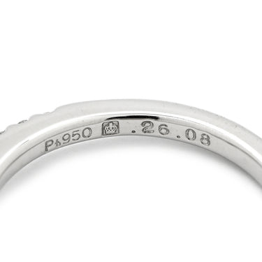 ロイヤルアッシャー ROYAL ASSCHER DIAMOND エラ ブライダル ERA688 プラチナシルバー Pt950 ダイヤモンド リング 指輪 ダイヤ ソリティア ハーフエタニティ Pt950 6号
