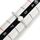 ロイヤルアッシャー ROYAL ASSCHER DIAMOND エラ ブライダル ERA688 プラチナシルバー Pt950 ダイヤモンド リング 指輪 ダイヤ ソリティア ハーフエタニティ Pt950 6号