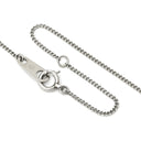 ノンブランド NON BRAND ルビー 1.32ct ダイヤモンド ペンダント プラチナシルバー Pt900 ルビー ダイヤモンド Pt850(チェーン) ネックレス 赤 1石 1粒 オーバルカット メレダイヤ プラチナ