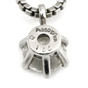ノンブランド NON BRAND ダイヤモンド 1.00ct ペンダント プラチナシルバー Pt850 ダイヤモンド ネックレス 1P 1石 1粒 ブリリアントカット プラチナ
