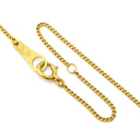 ノンブランド NON BRAND ダイヤモンド 0.88ct ペンダント イエローゴールド K18YG ダイヤモンド ネックレス 750 18K 1P 1粒 1石 ブリリアントカット