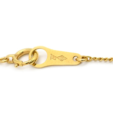 ノンブランド NON BRAND ダイヤモンド 0.88ct ペンダント イエローゴールド K18YG ダイヤモンド ネックレス 750 18K 1P 1粒 1石 ブリリアントカット