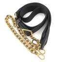 ルイヴィトン LOUIS VUITTON ウォレット オン ストラップ M81398 モノグラム バブルグラム レザー 2WAYバッグ ゴールド金具 黒 ハンドバッグ ショルダー