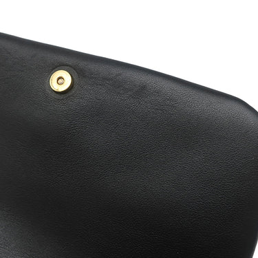 ルイヴィトン LOUIS VUITTON ウォレット オン ストラップ M81398 モノグラム バブルグラム レザー 2WAYバッグ ゴールド金具 黒 ハンドバッグ ショルダー