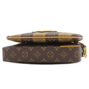 ルイヴィトン LOUIS VUITTON トリオ メッセンジャー M45965 モノグラム ストライプ モノグラムキャンバス モノグラムストライプキャンバス ショルダーバッグ ゴールド金具 茶 NIGOコラボ