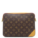 ルイヴィトン LOUIS VUITTON トリオ メッセンジャー M45965 モノグラム ストライプ モノグラムキャンバス モノグラムストライプキャンバス ショルダーバッグ ゴールド金具 茶 NIGOコラボ