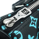 ルイヴィトン LOUIS VUITTON キーポル バンドリエール 25 M21938 ブラック×ブルー モノグラムキャンバス モノグラムプレイグラウンドキャンバス 2WAYバッグ シルバー金具 ショルダーバッグ ハンドバッグ 黒