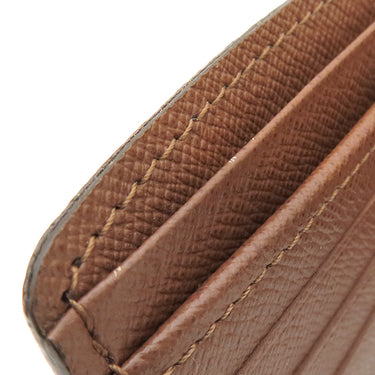 ルイヴィトン LOUIS VUITTON ポルトフォイユ ミュルティプル M60895 モノグラム モノグラムキャンバス 二つ折り財布 ゴールド金具 茶 札入れ