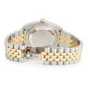 腕時計 ロレックス ROLEX デイトジャスト 36 116233 2BR V番 自動巻き メンズ V番 K18YG×SS コンビ 純正ダイヤ ブラック オニキス