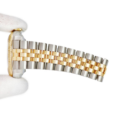 腕時計 ロレックス ROLEX デイトジャスト 36 116233 2BR V番 自動巻き メンズ V番 K18YG×SS コンビ 純正ダイヤ ブラック オニキス