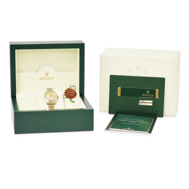 腕時計 ロレックス ROLEX デイトジャスト 179383G ランダム番 自動巻き レディース ランダム番 K18YG×SS コンビ 純正ダイヤ ジュビリー