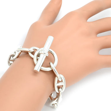 エルメス HERMES シェーヌダンクル GM シルバー シルバー925 ブレスレット 13コマ スターリングシルバー AG925