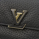 ルイヴィトン LOUIS VUITTON ポルトフォイユ カプシーヌ XS M68587 ノワール×ホットピンク レザー トリヨンレザー 三つ折り財布 ゴールド金具