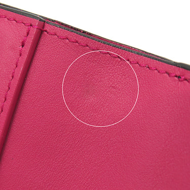 ルイヴィトン LOUIS VUITTON ポルトフォイユ カプシーヌ XS M68587 ノワール×ホットピンク レザー トリヨンレザー 三つ折り財布 ゴールド金具