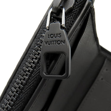 ルイヴィトン LOUIS VUITTON ヴィクター ウォレット M26250 ブラック カーフ ワクシーカーフレザー 三つ折り財布 ブラック金具 黒 コンパクトウォレット