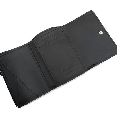 ルイヴィトン LOUIS VUITTON ヴィクター ウォレット M26250 ブラック カーフ ワクシーカーフレザー 三つ折り財布 ブラック金具 黒 コンパクトウォレット