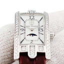 腕時計 ハリーウィンストン Harry Winston アヴェニュー C ミニ ムーンフェイズ AVCQMP16WW001 クオーツ レディース K18WG無垢 純正ダイヤ