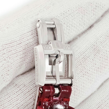 腕時計 ハリーウィンストン Harry Winston アヴェニュー C ミニ ムーンフェイズ AVCQMP16WW001 クオーツ レディース K18WG無垢 純正ダイヤ