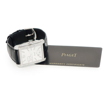 腕時計 ピアジェ PIAGET エンペラドール G0A33073 自動巻き メンズ K18WG無垢 純正ダイヤモンド スクエア