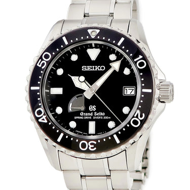 腕時計 グランドセイコー Grand Seiko スプリングドライブ ダイバーズ200ｍ SBGA029 9R65-0AM0 自動巻き メンズ 黒 デイト パワーリザーブ