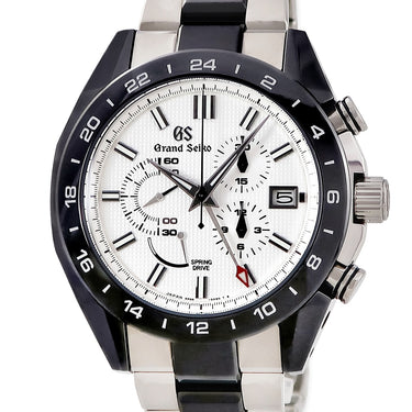 腕時計 グランドセイコー Grand Seiko スポーツコレクション スプリングドライブ クロノグラフ GMT SBGC221 9R86-0AG0 自動巻き メンズ